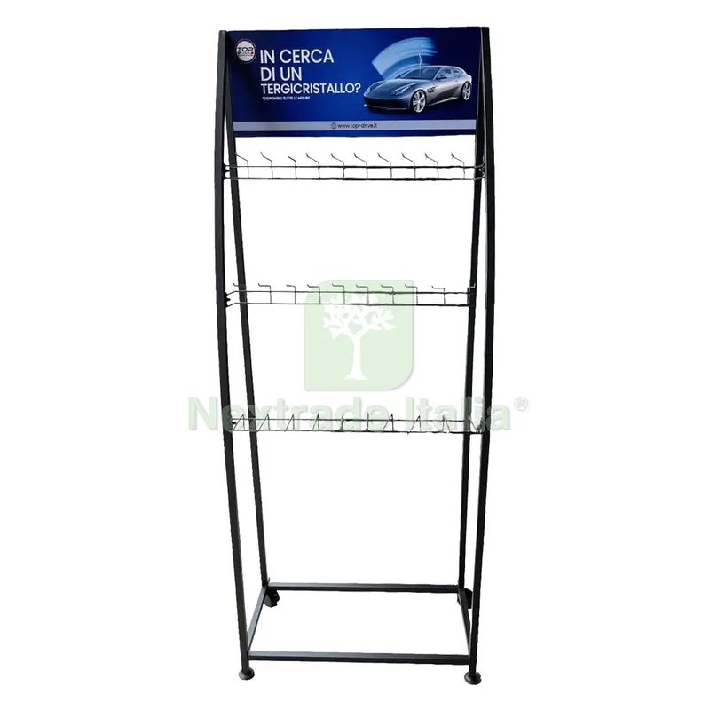 Espositore Tergicristalli Auto 30 ganci — Cura e accessori auto — rif. FERX.6060976NLM Espositore Tergicristalli Auto 30 ganci — Cura e accessori auto — rif. FERX.6060976NLM