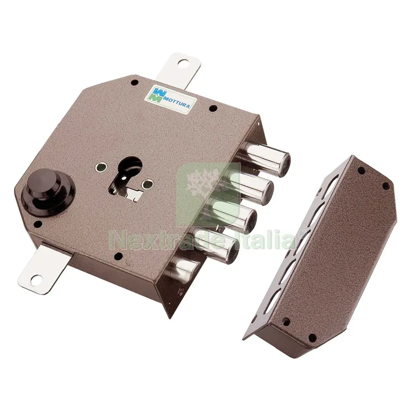 SERRATURA DA APPLICARE TRIPLICE PER CILINDRO EUROP Dx E 63 - mm 132 x 146 codice 3014540 — Serrature e cilindri — rif. FERX.3014540NLM SERRATURA DA APPLICARE TRIPLICE PER CILINDRO EUROP Dx E 63 - mm 132 x 146 codice 3014540 — Serrature e cilindri — rif. FERX.3014540NLM