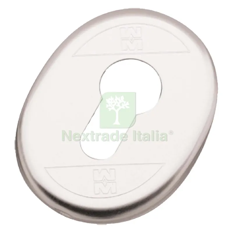 MOSTRINA ESTERNA ART.95323 finitura cromo satinato codice 3015462 — Ferramenta porte e finestre — rif. FERX.3015462NLM MOSTRINA ESTERNA ART.95323 finitura cromo satinato codice 3015462 — Ferramenta porte e finestre — rif. FERX.3015462NLM