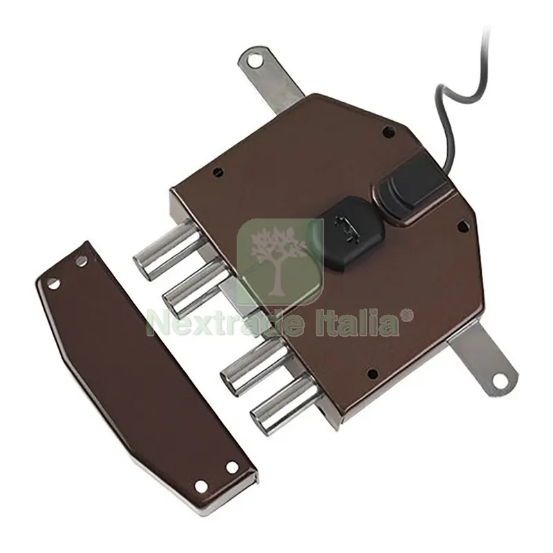 Serratura Elettrica da Applicare Triplice ART. 682 Dx - cilindro 70 mm — Serrature e cilindri — rif. FERX.3022343NLM Serratura Elettrica da Applicare Triplice ART. 682 Dx - cilindro 70 mm — Serrature e cilindri — rif. FERX.3022343NLM