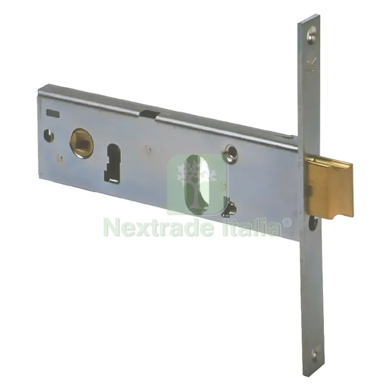 Serratura da Infilare Stretta per Fascia per Allum 44150 E80 FR.MM 16/INTERNO MM 67 — Serrature e cilindri — rif. FERX.3160652NLM Serratura da Infilare Stretta per Fascia per Allum 44150 E80 FR.MM 16/INTERNO MM 67 — Serrature e cilindri — rif. FERX.3160652NLM
