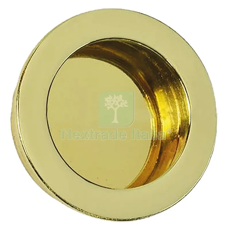 Maniglia Tonda per Porte Scorrevoli ø35 mm - cromo satinato — Maniglie e pomelli — rif. FERX.3005670NLM