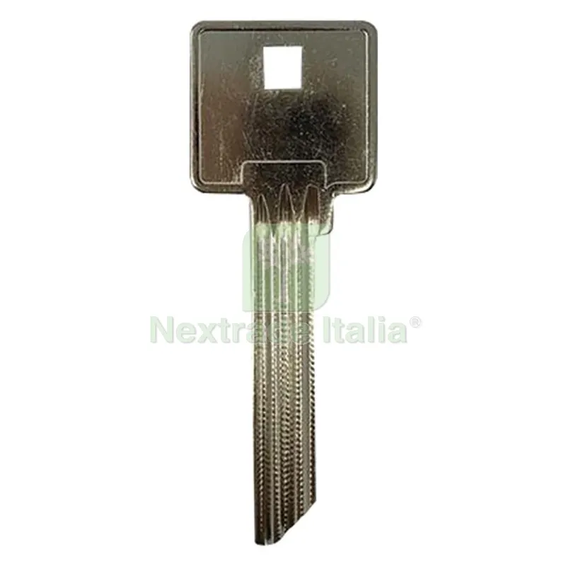 2PZ CHIAVE OTTONE NICHELATO BK020 — Serrature e cilindri — rif. FERX.302451NLM