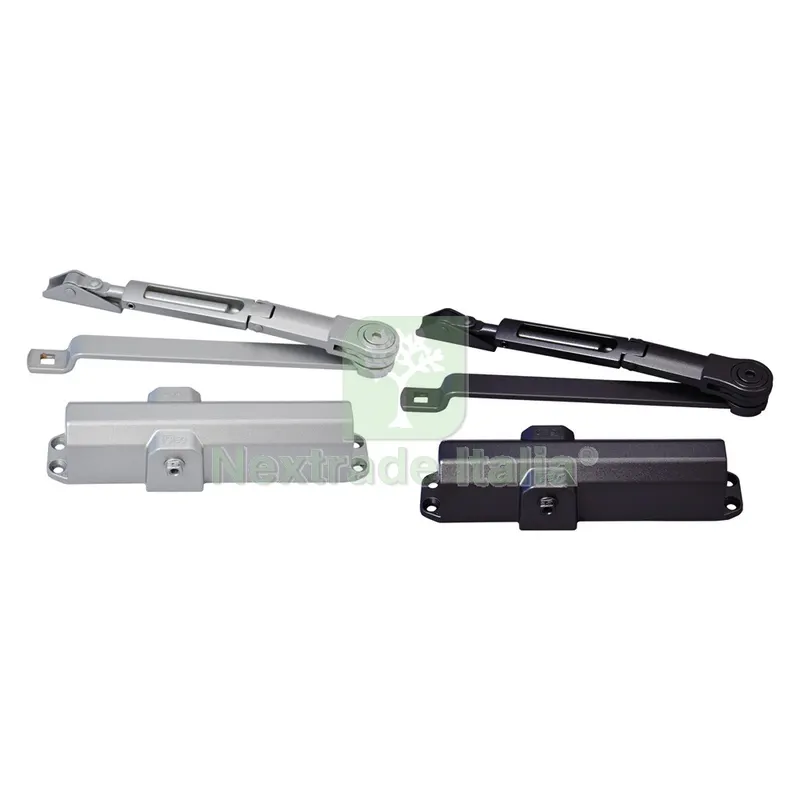 CHIUDIPORTA AEREO 'IS20' verniciato silver — Ferramenta porte e finestre — rif. FERX.301340NLM