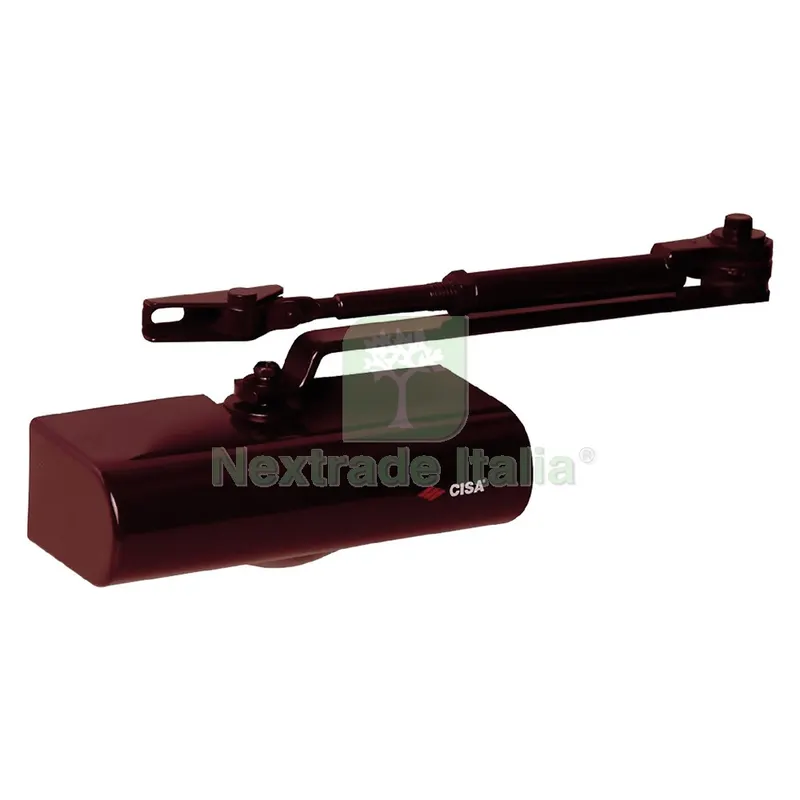 CHIUDIPORTA AEREO 'SMART PLUS 2' C1415 senza fermo - testa di moro — Ferramenta porte e finestre — rif. FERX.3160300NLM