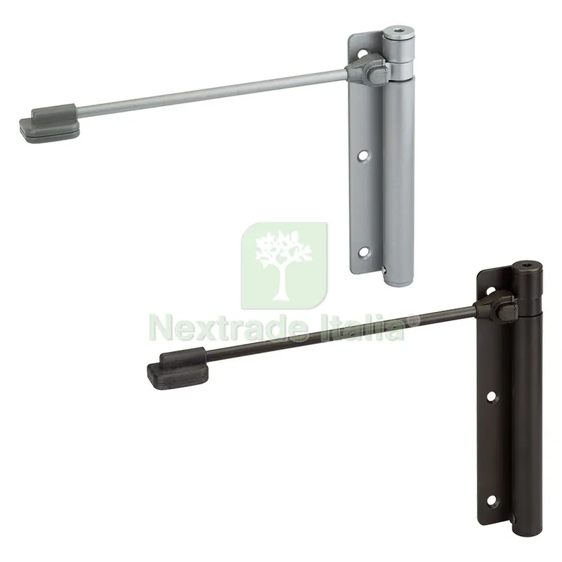 2PZ CHIUDIPORTA A MOLLA ART.114 tipo destro - cromo satinato — Ferramenta porte e finestre — rif. FERX.3026810NLM 2PZ CHIUDIPORTA A MOLLA ART.114 tipo destro - cromo satinato — Ferramenta porte e finestre — rif. FERX.3026810NLM