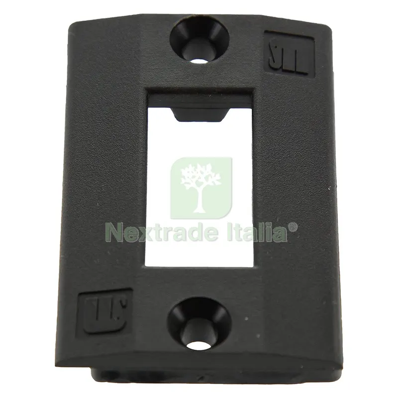 CONTROBORDO 'P1289' PER SERRATURA PREMI/APRI 'NOVA nylon nero — Serrature e cilindri — rif. FERX.3020184NLM