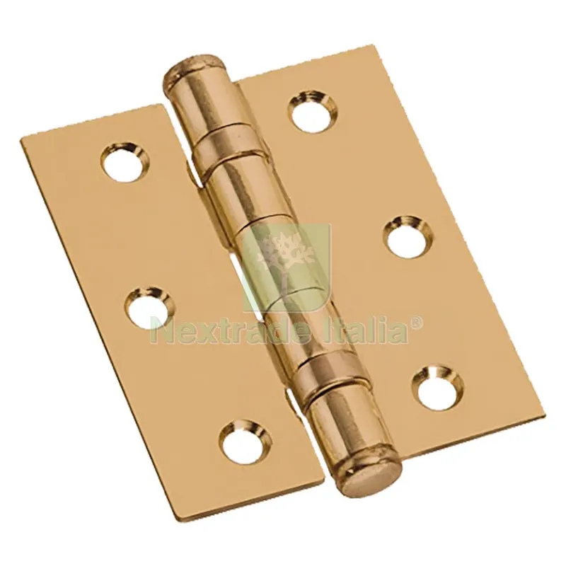 2PZ CERNIERA CON CUSCINETTI BRONZATA mm 100 x 75 - sp.3 — Cerniere e cardini — rif. FERX.3057516NLM 2PZ CERNIERA CON CUSCINETTI BRONZATA mm 100 x 75 - sp.3 — Cerniere e cardini — rif. FERX.3057516NLM
