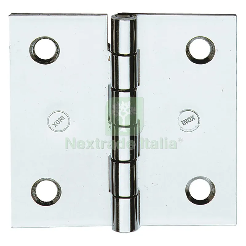 24PZ Cerniera in Acciaio Inox ART.850IN mm 40 x 40 — Cerniere e cardini — rif. FERX.3061152NLM 24PZ Cerniera in Acciaio Inox ART.850IN mm 40 x 40 — Cerniere e cardini — rif. FERX.3061152NLM