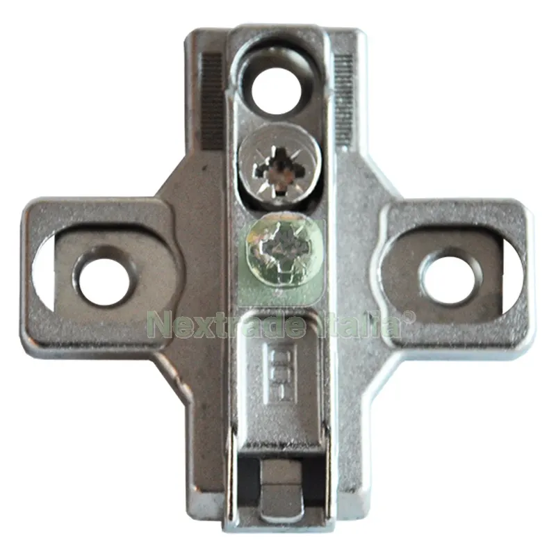 10PZ BASETTA REGOLABILE PER CERNIERE art. B2R3E39 - altezza 3 — Cerniere e cardini — rif. FERX.307054NLM 10PZ BASETTA REGOLABILE PER CERNIERE art. B2R3E39 - altezza 3 — Cerniere e cardini — rif. FERX.307054NLM