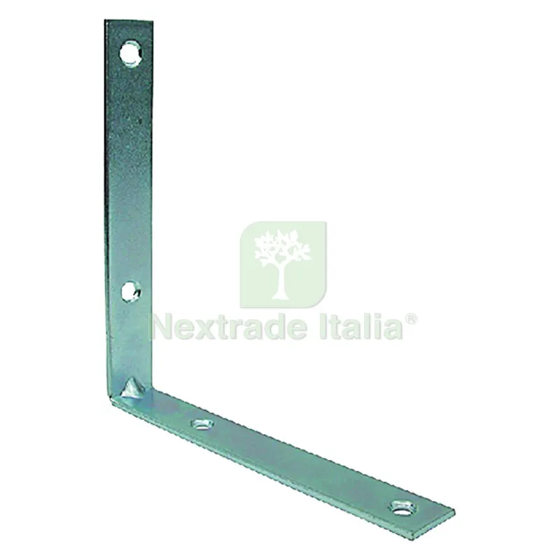 100C% LASTRINA AD ANGOLO mm 60x60 - sp. 2 x l. 15 — Piastre e angolari — rif. FERX.308488NLM 100C% LASTRINA AD ANGOLO mm 60x60 - sp. 2 x l. 15 — Piastre e angolari — rif. FERX.308488NLM