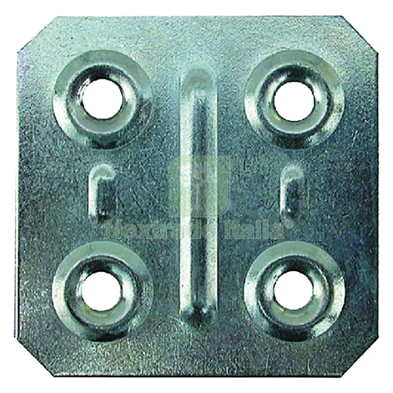 100C% PIASTRINA DI GIUNZIONE mm 40x50 — Ferramenta per legno e mobili — rif. FERX.3095001NLM 100C% PIASTRINA DI GIUNZIONE mm 40x50 — Ferramenta per legno e mobili — rif. FERX.3095001NLM