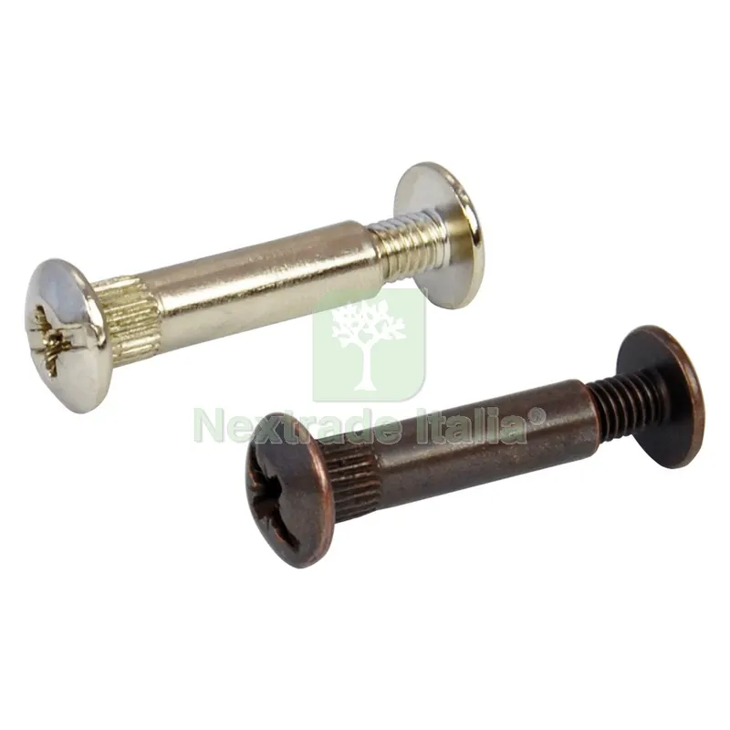250PZ Giunzione per Mobili mm 31 - finitura bronzata — Minuteria metallica — rif. FERX.3083803NLM 250PZ Giunzione per Mobili mm 31 - finitura bronzata — Minuteria metallica — rif. FERX.3083803NLM