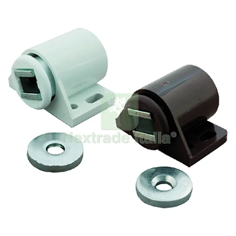 100PZ Chiusura Magnetica 'regolabile' colore marrone mm 30 x 30 — Ferramenta per legno e mobili — rif. FERX.308138NLM
