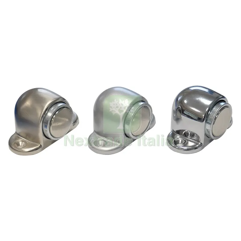 BLOCCAPORTA MAGNETICO mm 55,3 x 31 - finitura cromo luc. — Ferramenta porte e finestre — rif. FERX.308724NLM