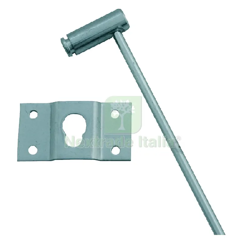 10PZ BLOCCATAPPARELLE AD ASTA acciaio zincato — Arelle e frangivista — rif. FERX.308996NLM 10PZ BLOCCATAPPARELLE AD ASTA acciaio zincato — Arelle e frangivista — rif. FERX.308996NLM