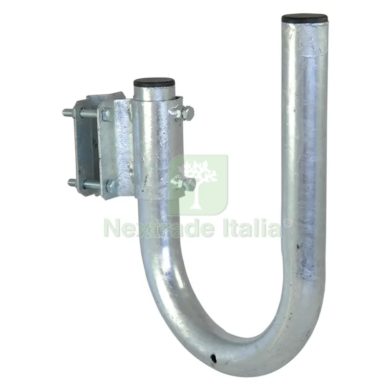 STAFFA DI FISSAGGIO PER PALO PARABOLA ømm 25>60 — Protezione piante e sementi — rif. FERX.309240NLM STAFFA DI FISSAGGIO PER PALO PARABOLA ømm 25>60 — Protezione piante e sementi — rif. FERX.309240NLM