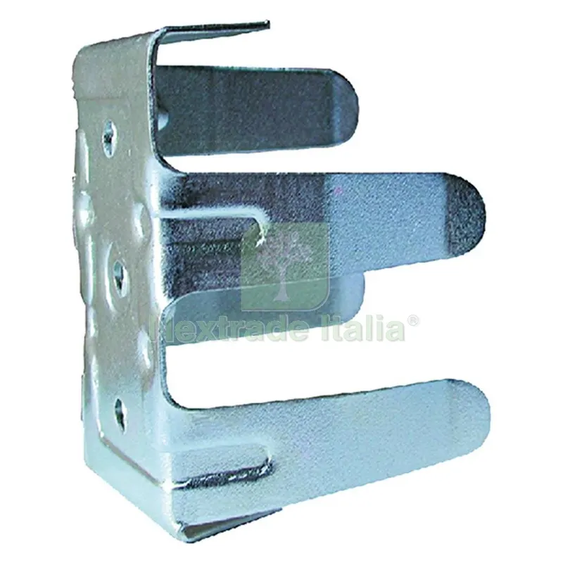 20PZ GANCIO PER PIEDINI per piedini ø mm 28 codice 309838 — Ferramenta porte e finestre — rif. FERX.309838NLM 20PZ GANCIO PER PIEDINI per piedini ø mm 28 codice 309838 — Ferramenta porte e finestre — rif. FERX.309838NLM