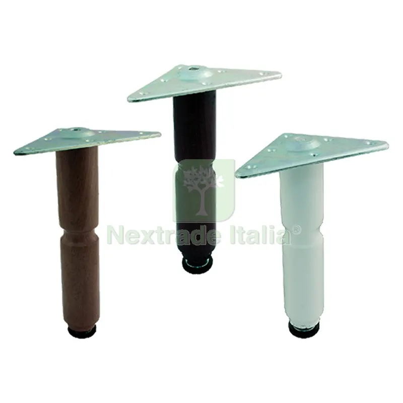 4PZ PIEDINO PER MOBILI cm 10 naturale — Ferramenta per legno e mobili — rif. FERX.310280NLM 4PZ PIEDINO PER MOBILI cm 10 naturale — Ferramenta per legno e mobili — rif. FERX.310280NLM