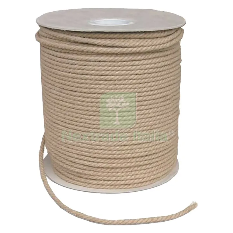 14KG CORDA IN JUTA NATURALE ø mm 6 - 400 mt circa — Hobby ed enologia — rif. FERX.3113884NLM