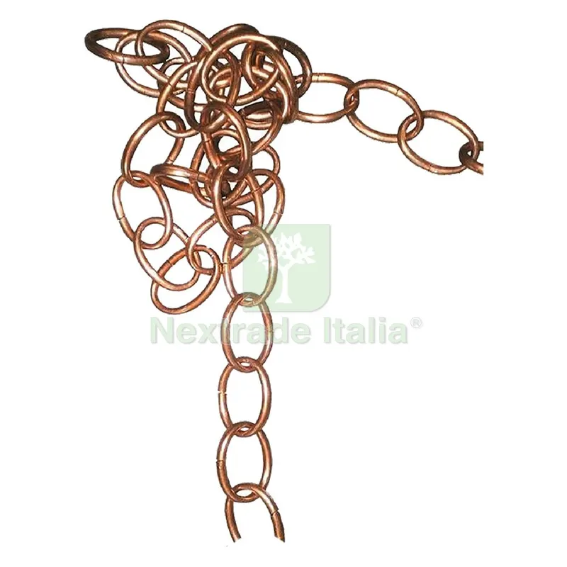 Catena Ornamentale Ovale 30 mt - ottonata — Tempo libero outdoor — rif. FERX.3114852NLM