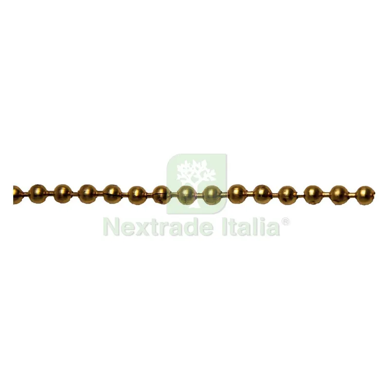CATENA A PERLINE nichelata - bobina — Tempo libero outdoor — rif. FERX.3114952NLM