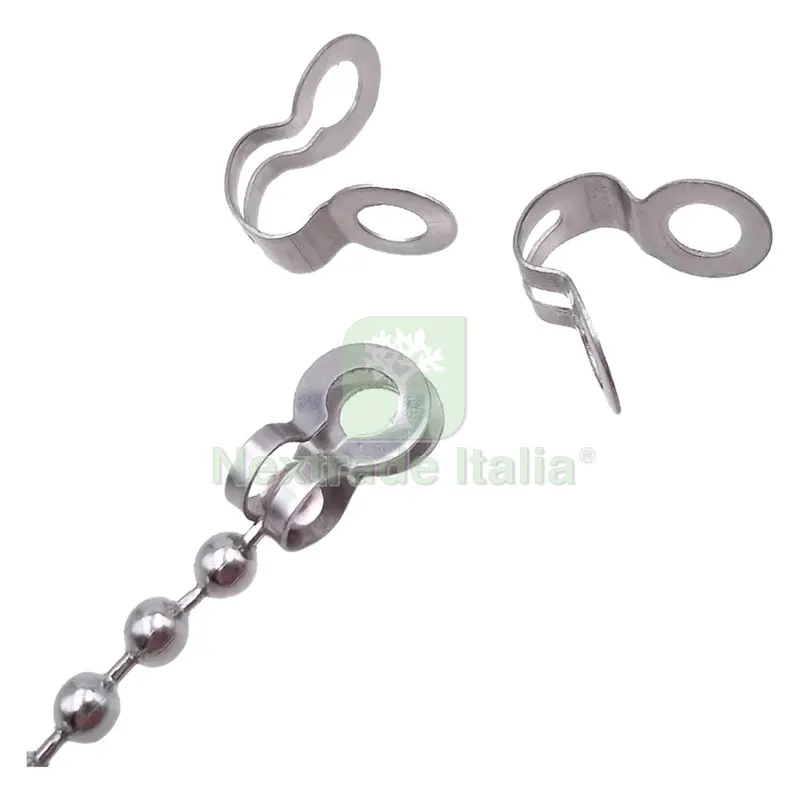 TERMINALE ''EASY'' PER CATENA ø3,6 mm / cf.25 pezzi - ottonato — Accessori e ricambi utensili elettrici — rif. FERX.3114980NLM TERMINALE ''EASY'' PER CATENA ø3,6 mm / cf.25 pezzi - ottonato — Accessori e ricambi utensili elettrici — rif. FERX.3114980NLM