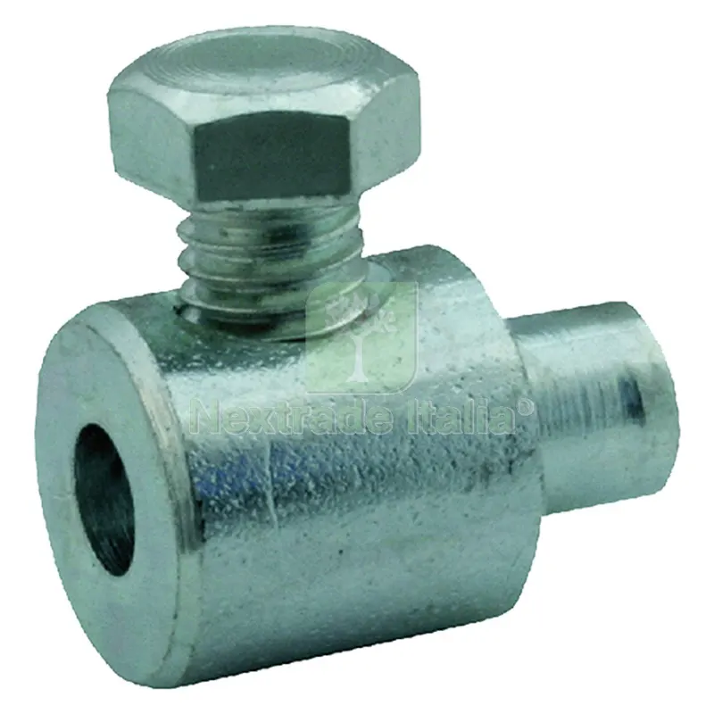100PZ MORSETTO VITE LATERALE ø10 - M5-F.4 — Morse morsetti e strettoi — rif. FERX.310892NLM 100PZ MORSETTO VITE LATERALE ø10 - M5-F.4 — Morse morsetti e strettoi — rif. FERX.310892NLM