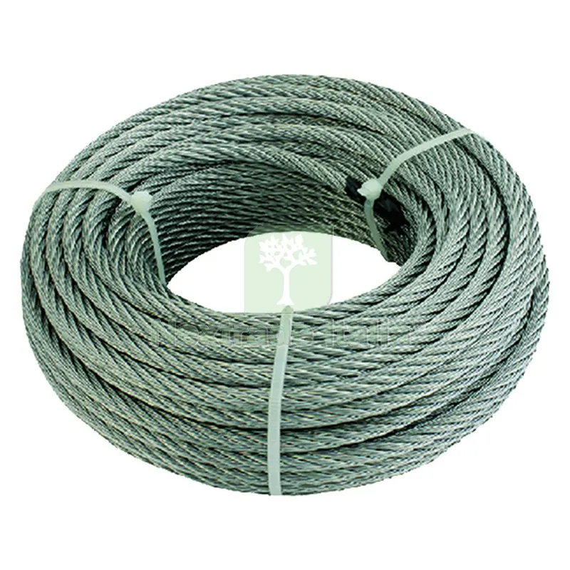 FUNE ACCIAIO INOX '316' mm 4 x rt. 25 mt — Fili, cavetti e catene metalliche — rif. FERX.310766NLM FUNE ACCIAIO INOX '316' mm 4 x rt. 25 mt — Fili, cavetti e catene metalliche — rif. FERX.310766NLM