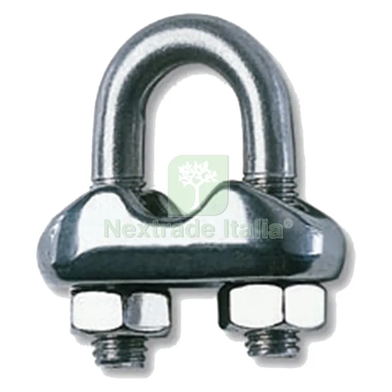 5PZ Morsetto per Funi '8216' mm 16 — Morse morsetti e strettoi — rif. FERX.540336NLM 5PZ Morsetto per Funi '8216' mm 16 — Morse morsetti e strettoi — rif. FERX.540336NLM