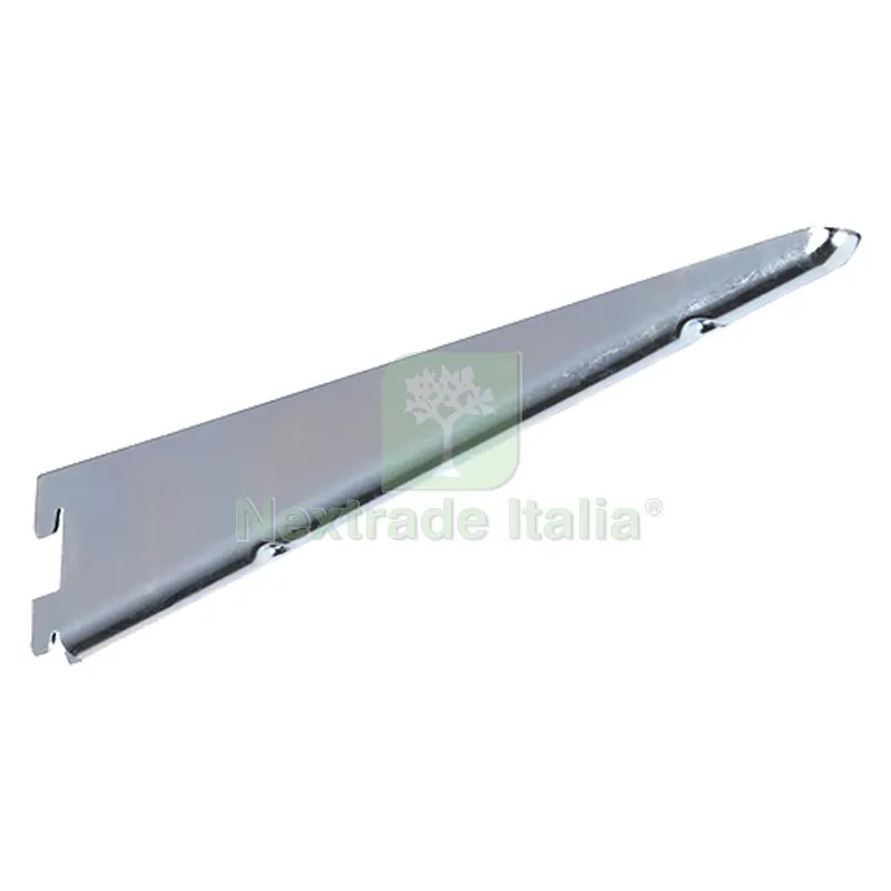 REGGIMENSOLA 2 DENTI PER PROFILO LINEARE ART.2770 cm 40 - portata 40 kg zincata — Ferramenta per legno e mobili — rif. FERX.3700124NLM REGGIMENSOLA 2 DENTI PER PROFILO LINEARE ART.2770 cm 40 - portata 40 kg zincata — Ferramenta per legno e mobili — rif. FERX.3700124NLM