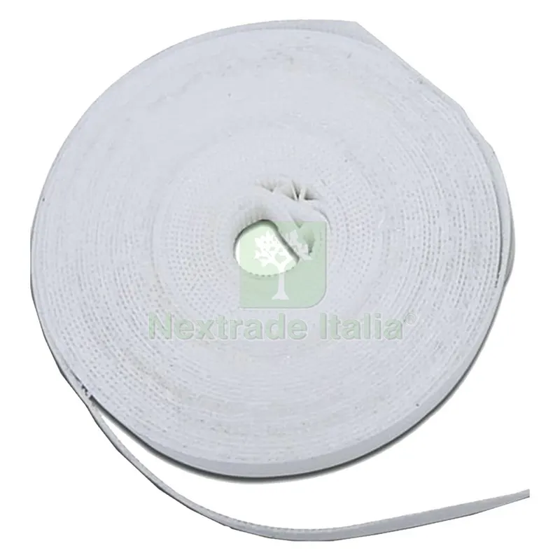 50MT NASTRO A STRAPPO 'GANCIO' A CUCIRE DG2010 - h. mm 20 x mt 50 - bianco — Accessori bagno — rif. FERX.3138610NLM