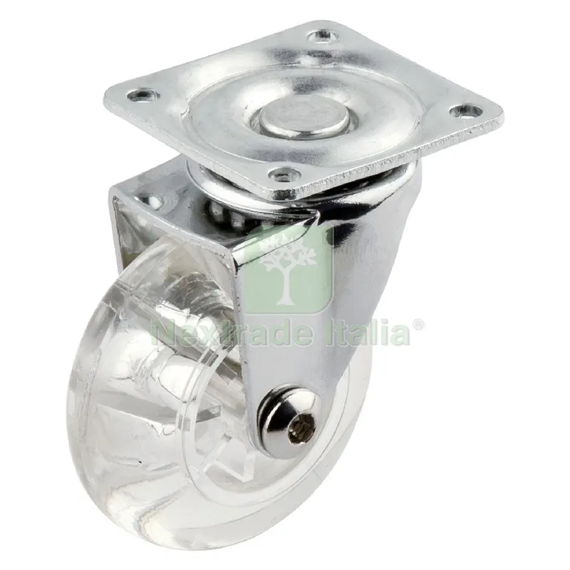 12PZ RUOTA PER MOBILI TRASPARENTE ø 50 — Misurazione e taglio manuale — rif. FERX.3148910NLM 12PZ RUOTA PER MOBILI TRASPARENTE ø 50 — Misurazione e taglio manuale — rif. FERX.3148910NLM