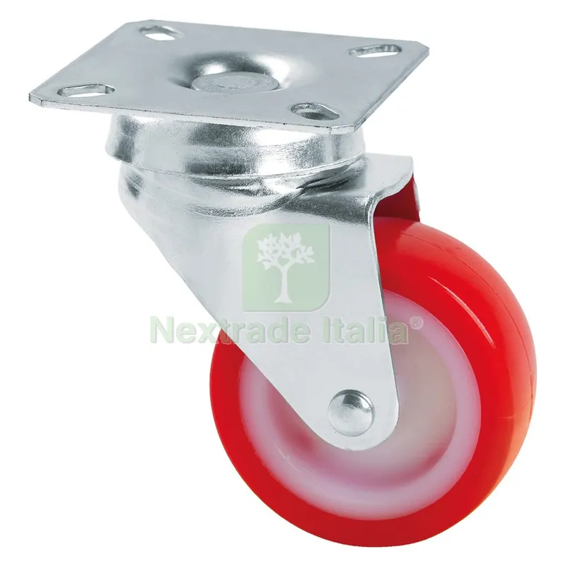 RUOTA PER MOBILI ART. 235 ø 40 - piastra mm 40 x 40 — Ferramenta per legno e mobili — rif. FERX.3147840NLM RUOTA PER MOBILI ART. 235 ø 40 - piastra mm 40 x 40 — Ferramenta per legno e mobili — rif. FERX.3147840NLM