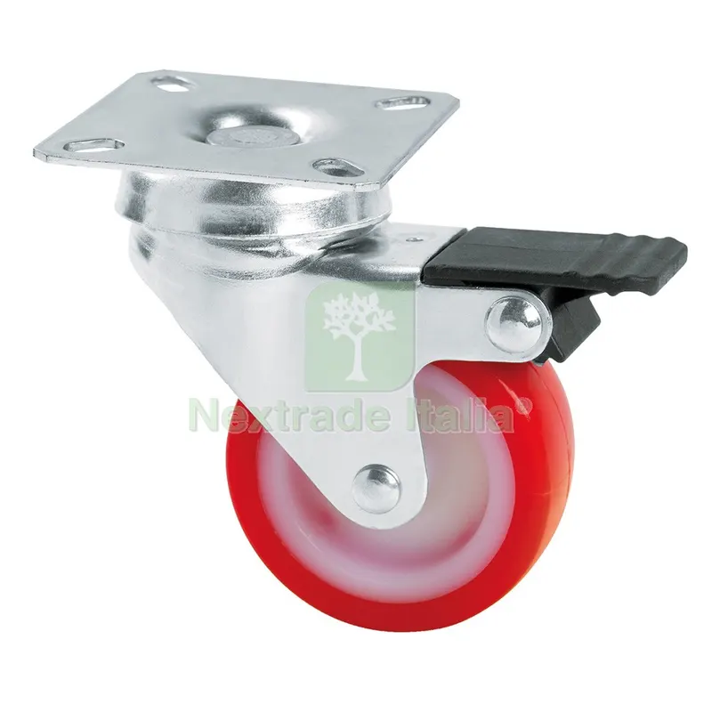 RUOTA PER MOBILI ART. 235/BIS ø 50 - piastra mm 40 x 40 — Ferramenta per legno e mobili — rif. FERX.3147862NLM RUOTA PER MOBILI ART. 235/BIS ø 50 - piastra mm 40 x 40 — Ferramenta per legno e mobili — rif. FERX.3147862NLM