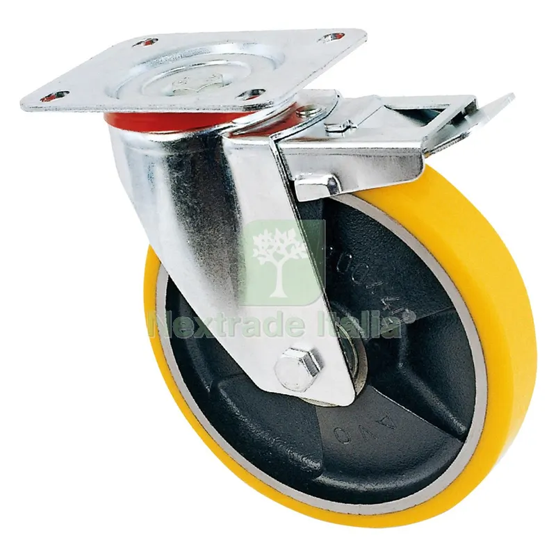 Ruota per Carrelli ART. 24 ANT ø mm 125 x 25 port. kg 170 — Casalinghi e organizzazione — rif. FERX.3146894NLM Ruota per Carrelli ART. 24 ANT ø mm 125 x 25 port. kg 170 — Casalinghi e organizzazione — rif. FERX.3146894NLM