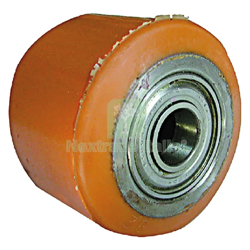 RULLO PER TRANSPALLET ART. 10 mm 82 x 60 - Kg 600 — Pennelli e rulli — rif. FERX.314722NLM RULLO PER TRANSPALLET ART. 10 mm 82 x 60 - Kg 600 — Pennelli e rulli — rif. FERX.314722NLM