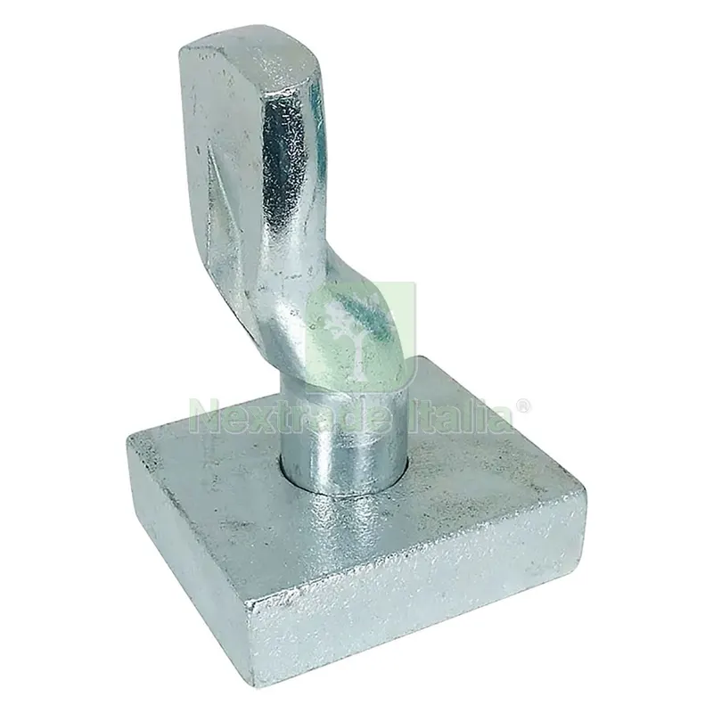 20PZ Perno e Piastra per Cardine mm 20 (110/20 + 115/20,5) - portata 300 kg — Cerniere e cardini — rif. FERX.315294NLM