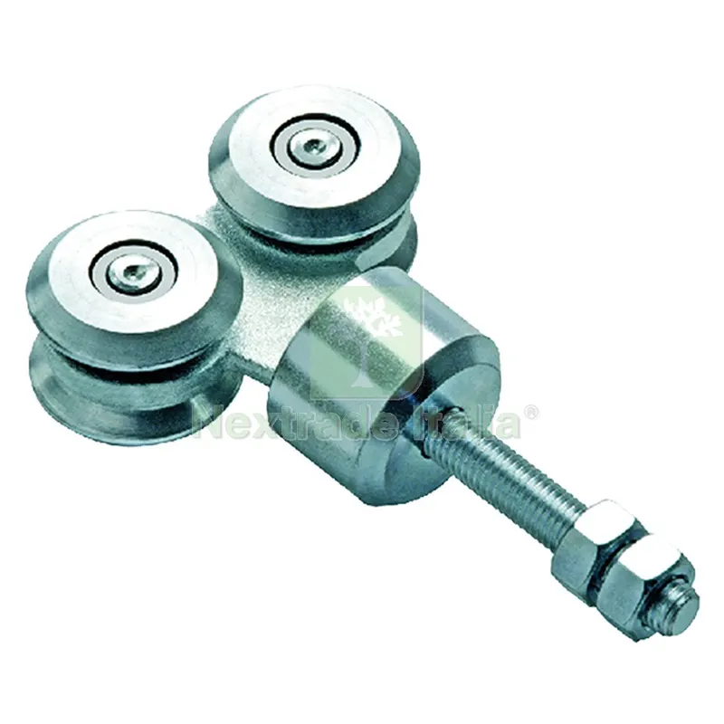 CARRELLO GIREVOLE A 4 CUSCINETTI ART.10C ø mm 44 - 12 MA — Accessori bagno — rif. FERX.315066NLM CARRELLO GIREVOLE A 4 CUSCINETTI ART.10C ø mm 44 - 12 MA — Accessori bagno — rif. FERX.315066NLM