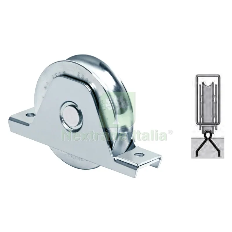 RUOTA PER CANCELLI GOLA A 'U' ART.337 diametro 140 — Accessori bagno — rif. FERX.315376NLM RUOTA PER CANCELLI GOLA A 'U' ART.337 diametro 140 — Accessori bagno — rif. FERX.315376NLM
