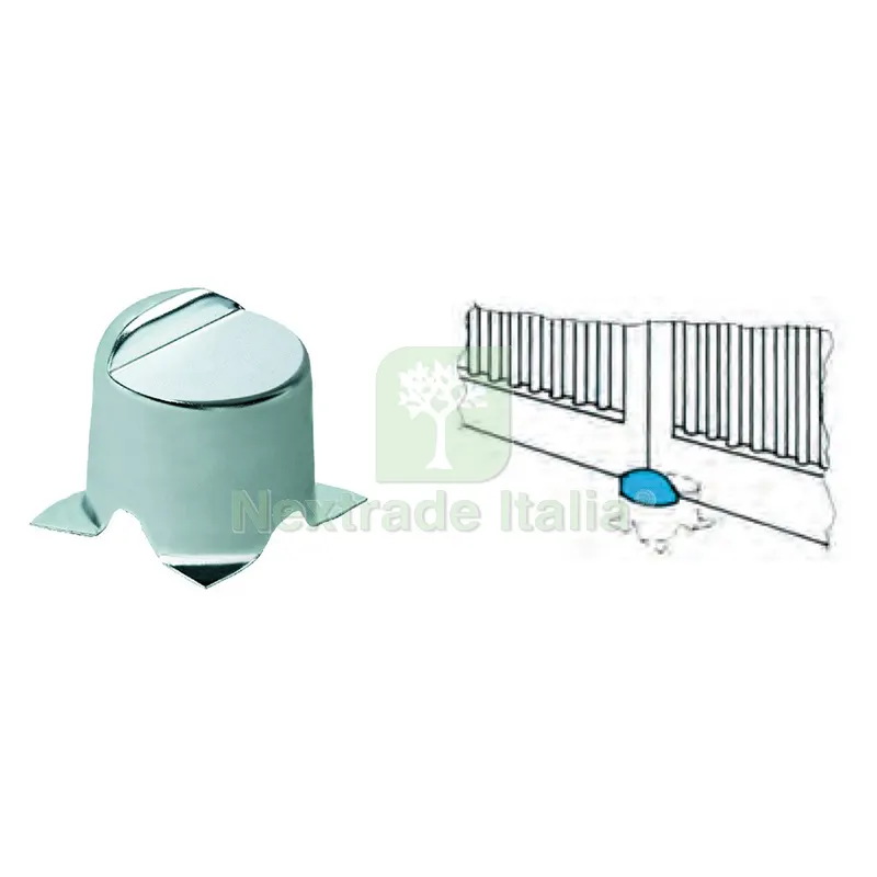 ARRESTO PER CANCELLI A BATTENTE ART.170 in acciaio zincato — Accessori bagno — rif. FERX.315190NLM ARRESTO PER CANCELLI A BATTENTE ART.170 in acciaio zincato — Accessori bagno — rif. FERX.315190NLM