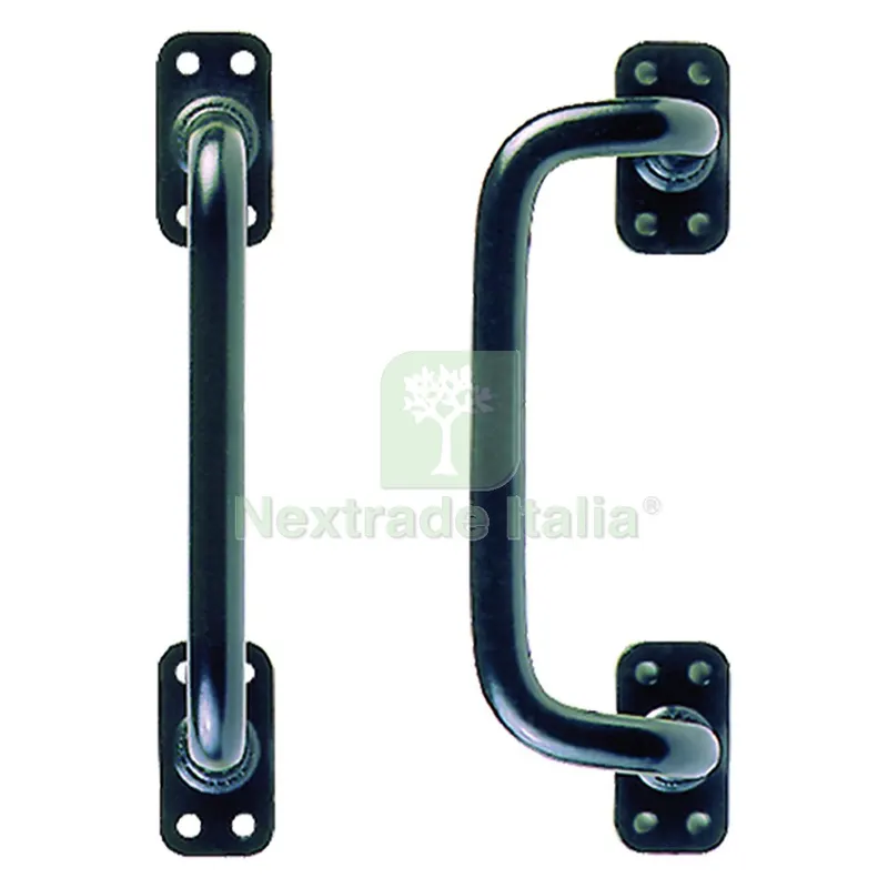 Maniglione per Porte Scorrevoli curvo cm 18 — Maniglie e pomelli — rif. FERX.315492NLM Maniglione per Porte Scorrevoli curvo cm 18 — Maniglie e pomelli — rif. FERX.315492NLM