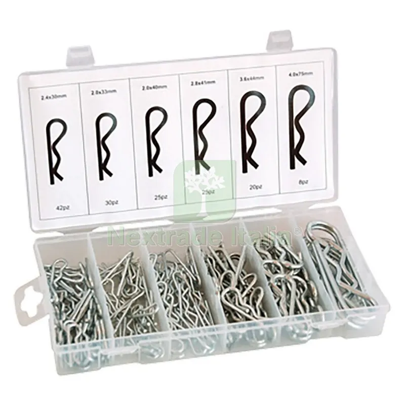 Assortimento Coppiglie totale 150 pz — Scarichi e sifoni — rif. FERX.3158924NLM Assortimento Coppiglie totale 150 pz — Scarichi e sifoni — rif. FERX.3158924NLM