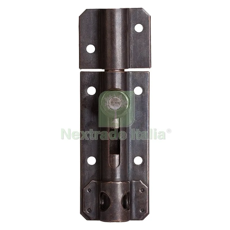 10PZ Catenaccio Asta Tonda ART.248 mm 105 - ømm 10 — Lucchetti e catene — rif. FERX.3071710NLM 10PZ Catenaccio Asta Tonda ART.248 mm 105 - ømm 10 — Lucchetti e catene — rif. FERX.3071710NLM