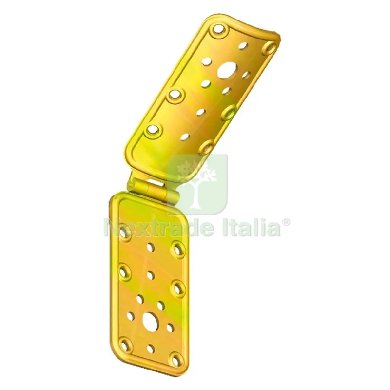 10PZ Cerniera per Legno Tondo/Piano ART.916 mm 98 x 98 — Cerniere e cardini — rif. FERX.3083475NLM 10PZ Cerniera per Legno Tondo/Piano ART.916 mm 98 x 98 — Cerniere e cardini — rif. FERX.3083475NLM