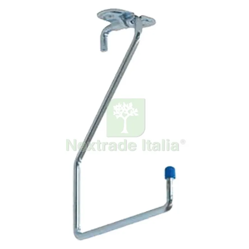 10PZ Gancio Multiuso AD 'L' ART.4100 cm 15 x 25 — Ferramenta per legno e mobili — rif. FERX.5075766NLM