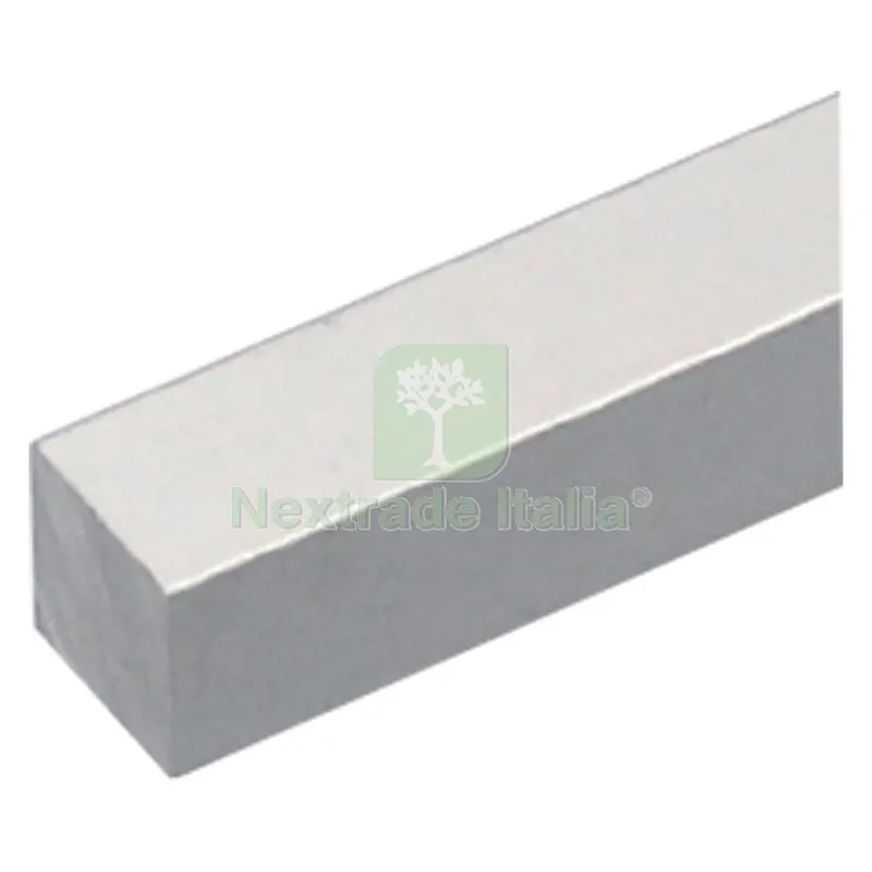 8PZ PROFILO PER FAI DA TE QUADRO PIENO MM 10 X 10 - MT 1 COLORE ARGENTO — Isolanti e reti — rif. FERX.1030856NLM
