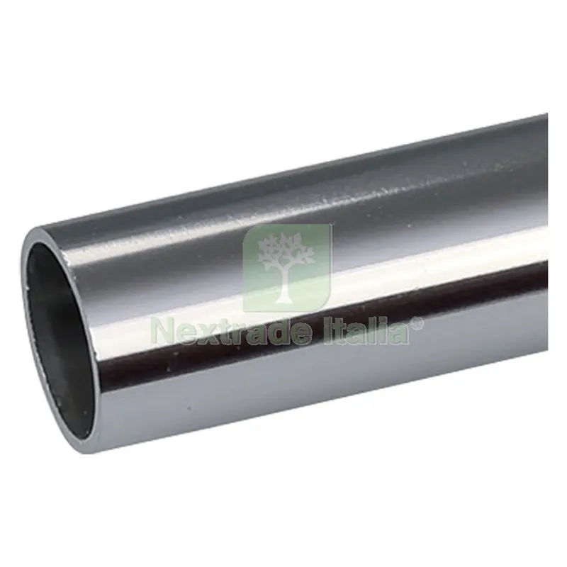 8PZ Profilo per FAI da TE Tipo Tondo mm 12 x 1 - mt 2 argento brillante — Isolanti e reti — rif. FERX.1034180NLM
