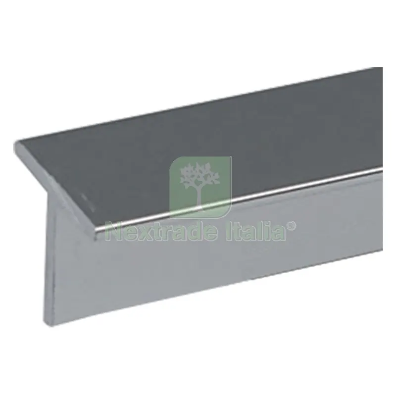 10PZ PROFILO PER FAI DA TE A 'T' mm 15 x 15 x 1,5 mt 1 arg.brillante — Isolanti e reti — rif. FERX.1033198NLM