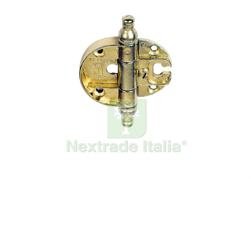2PZ CERNIERA PER MOBILI 'A0056' oro — Ferramenta per legno e mobili — rif. FERX.3069222NLM — foto 2 2PZ CERNIERA PER MOBILI 'A0056' oro — Ferramenta per legno e mobili — rif. FERX.3069222NLM — foto 2